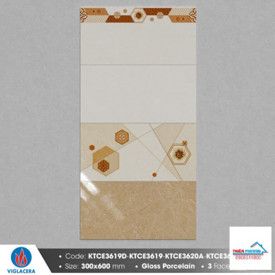 Gạch men bóng 30x60 KTCE3620-KTCE3620A-KTCE3619-KTCE3619D1
