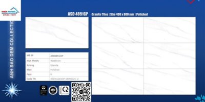 GẠCH GRANITE (40X80) VIGLACERA ASD-4861GP